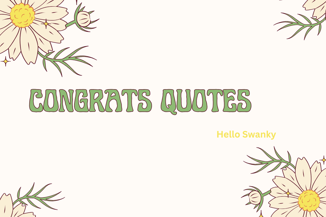 Congrats Quotes