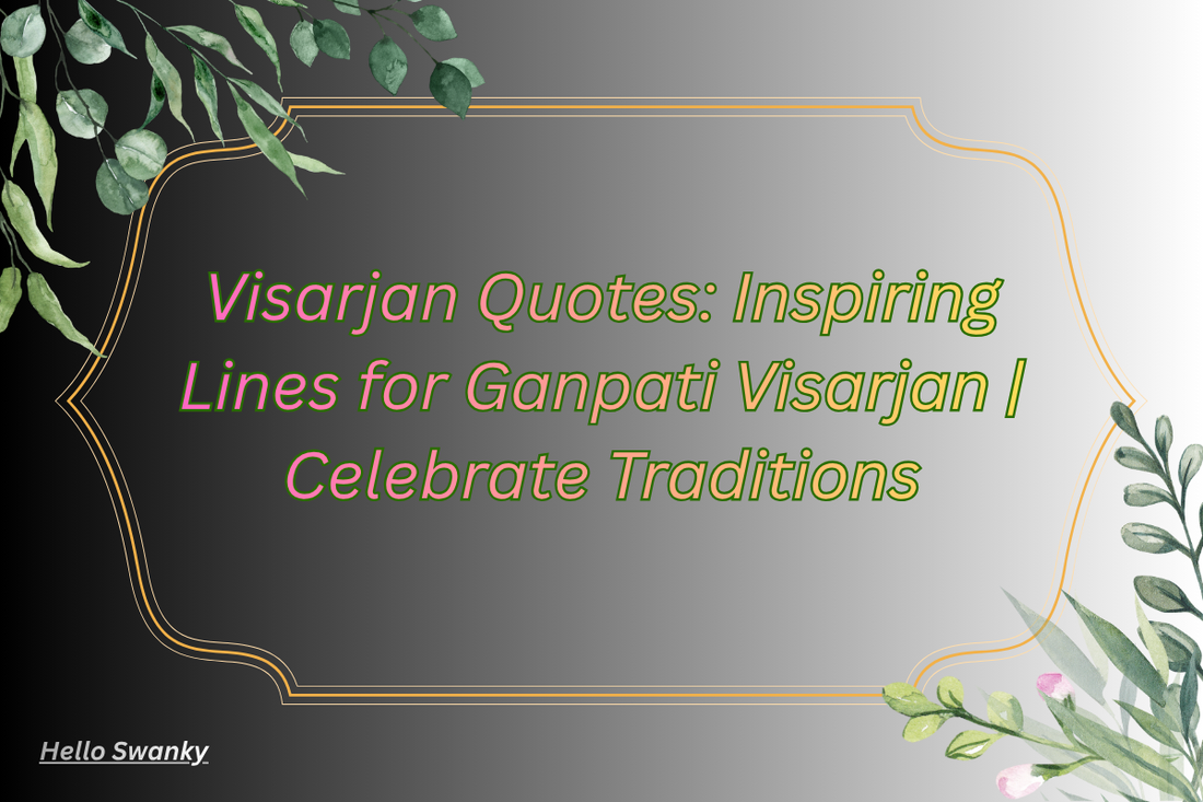 Visarjan Quotes