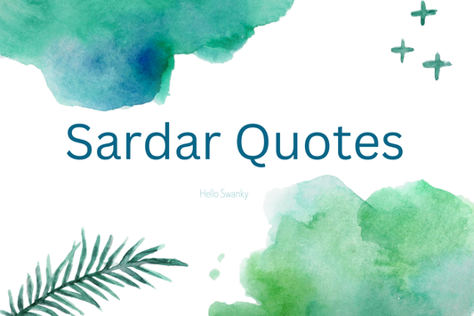 Sardar Quotes