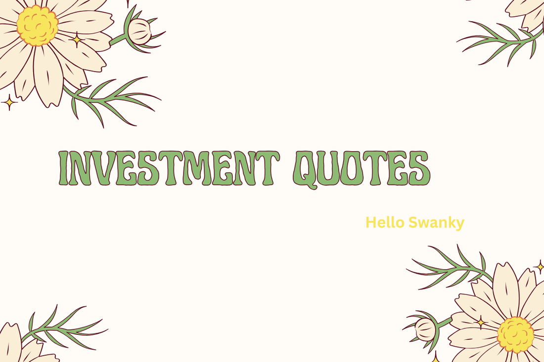 Investment Quotes