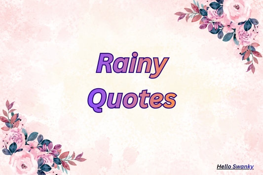 Rainy Quotes