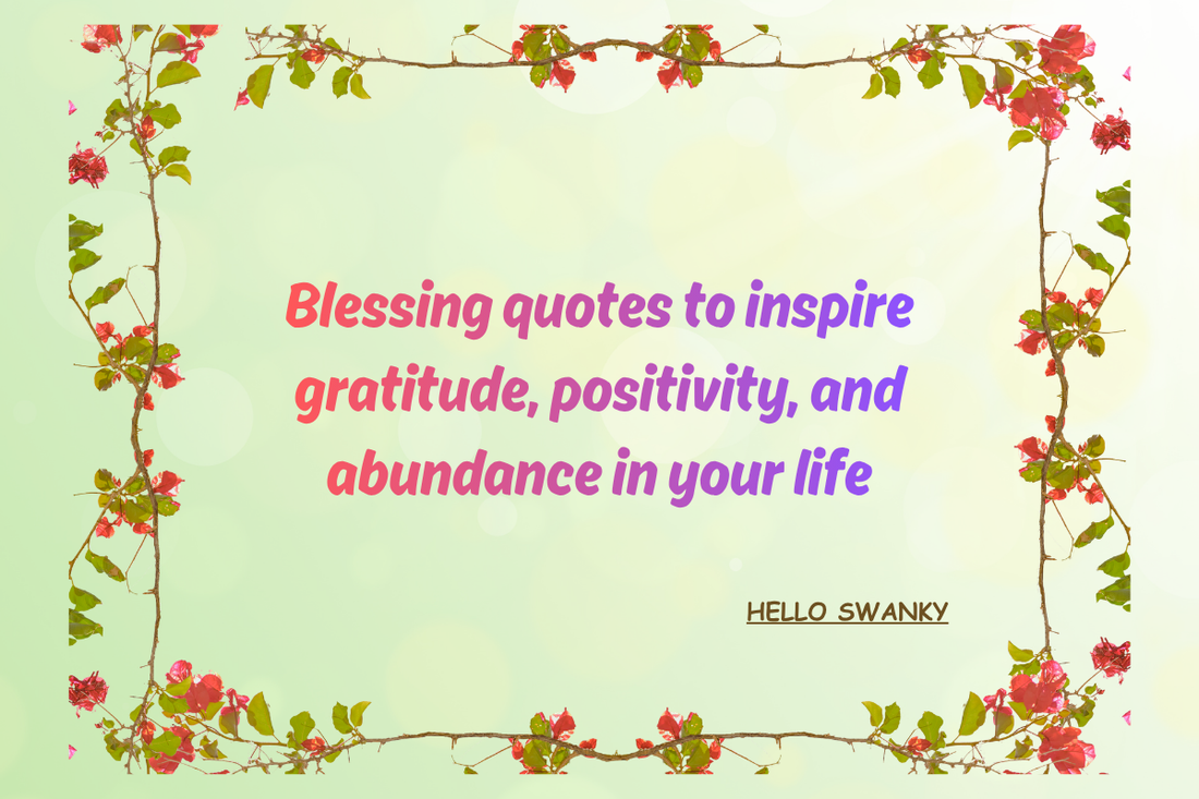 Blessing quotes