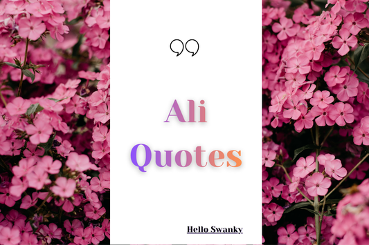 Ali Quotes