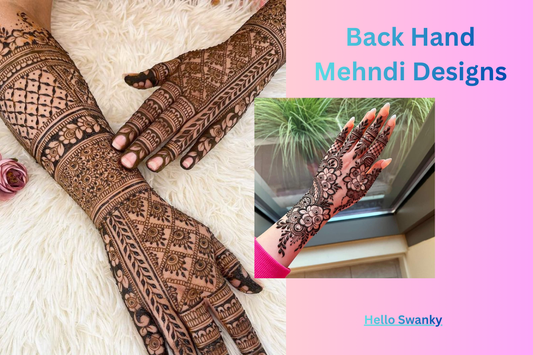 Back Hand Mehndi Designs