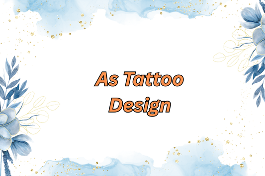 As Tattoo Design