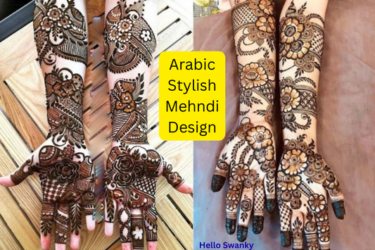 Arabic Stylish Mehndi Design