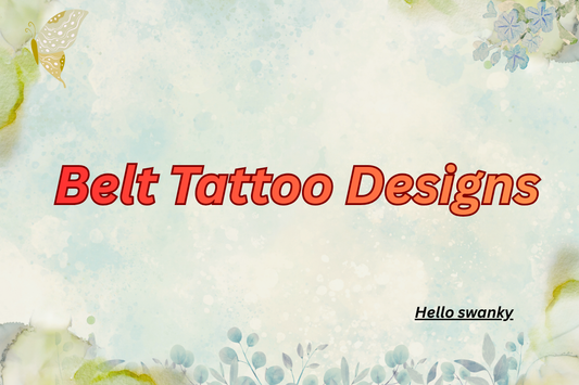 Belt Tattoo Designs