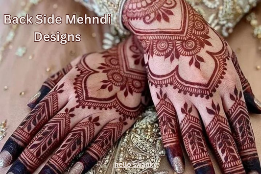 Back Side Mehndi Designs