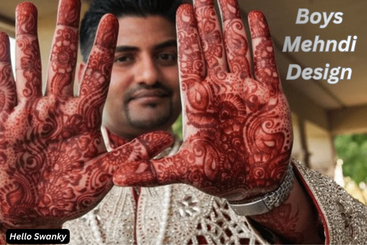 Boys Mehndi Design