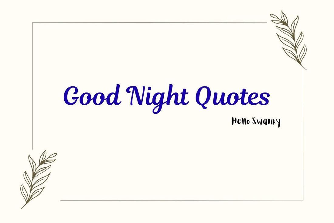 Good Night Quotes