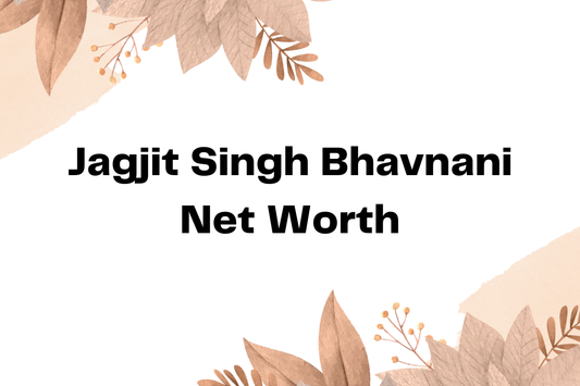 Jagjit Singh Bhavnani Net Worth