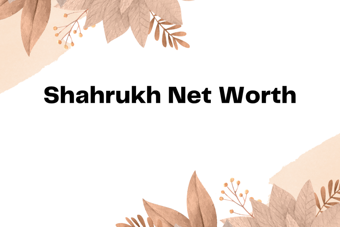 Shahrukh Net Worth