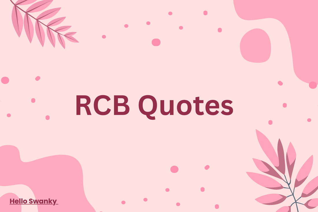 RCB Quotes