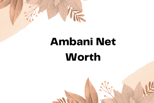 Ambani Net Worth