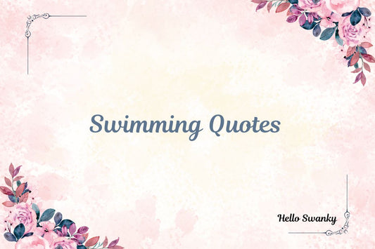 Swimming Quotes