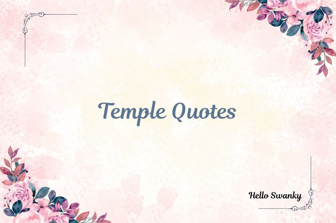 Temple Quotes