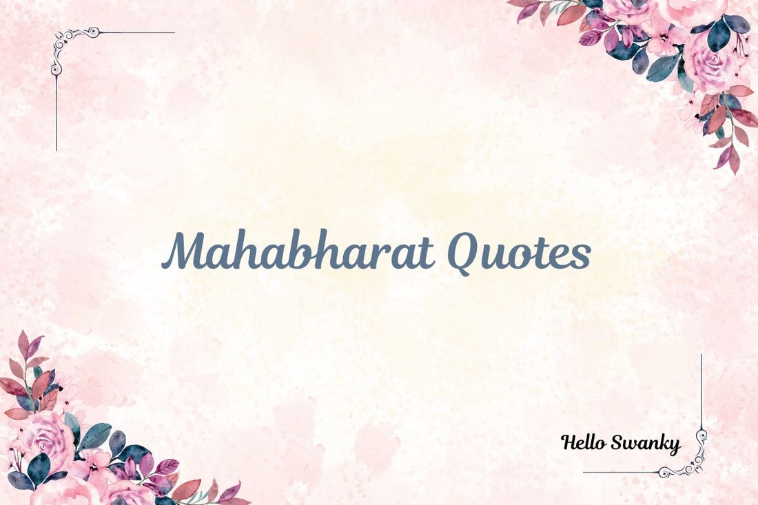 Mahabharat Quotes