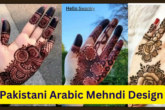 Arabic Pakistani Mehndi Design