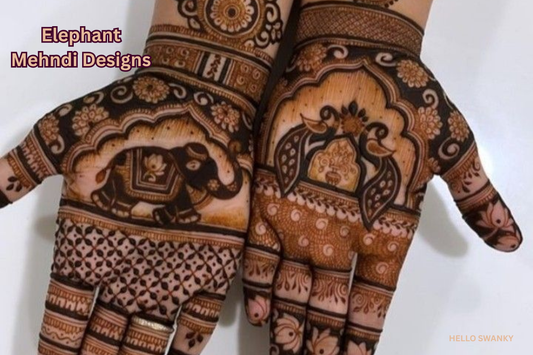 Elephant Mehndi Designs