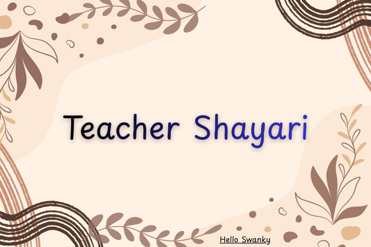 Teacher Shayari