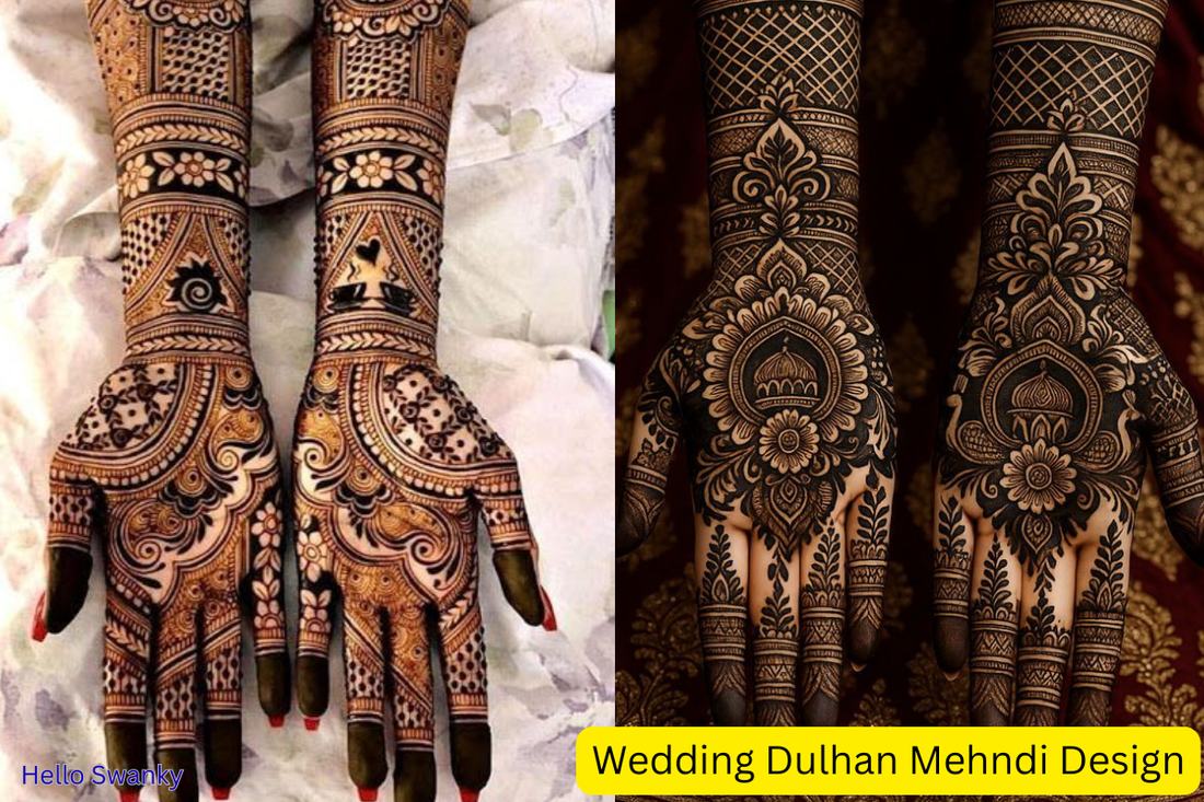 Wedding dulhan mehndi design