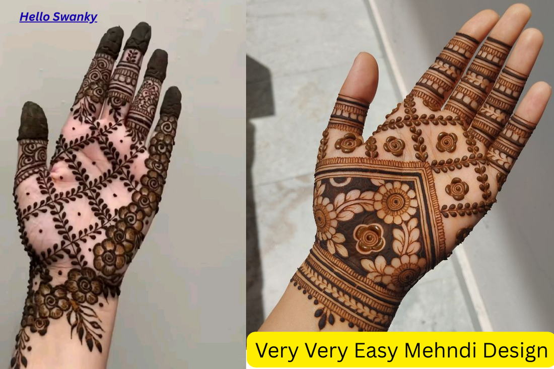 Very Very Easy Mehndi Design