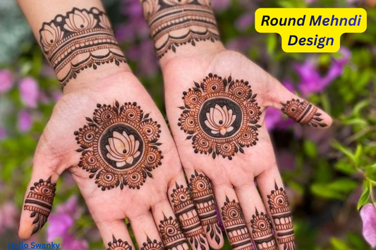 Round Mehndi Design