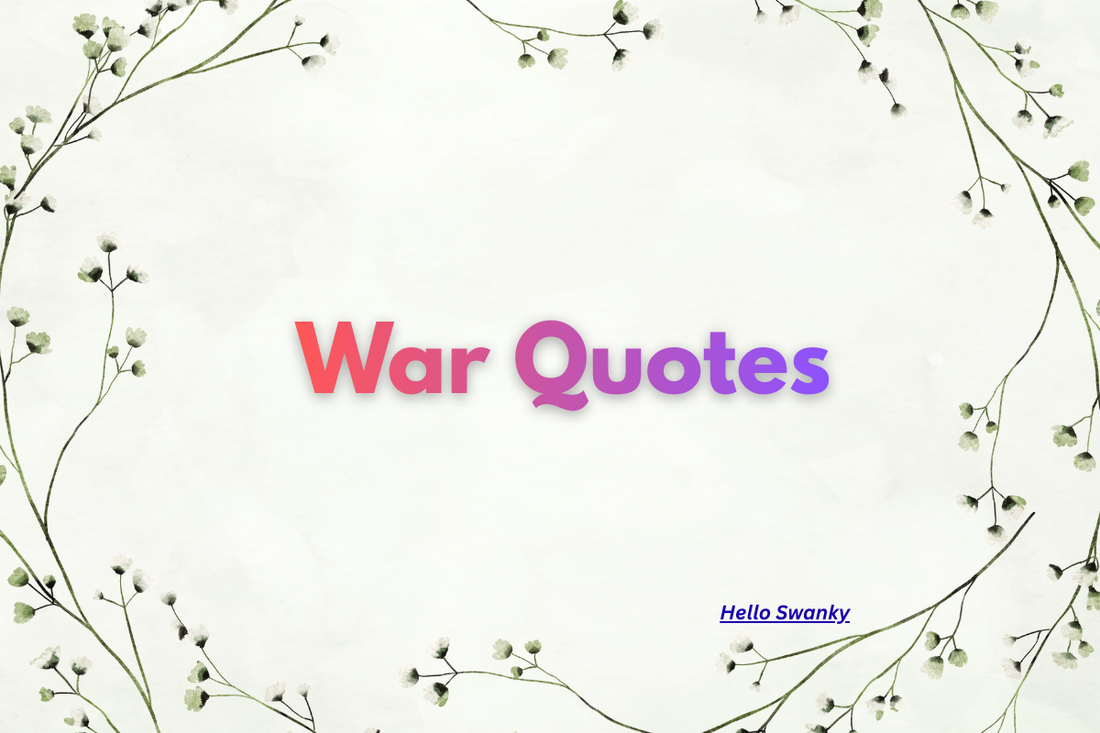 War Quotes
