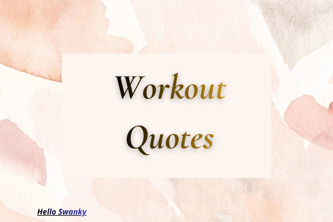 Workout Quotes
