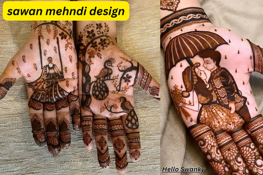 Sawan Mehndi Designs