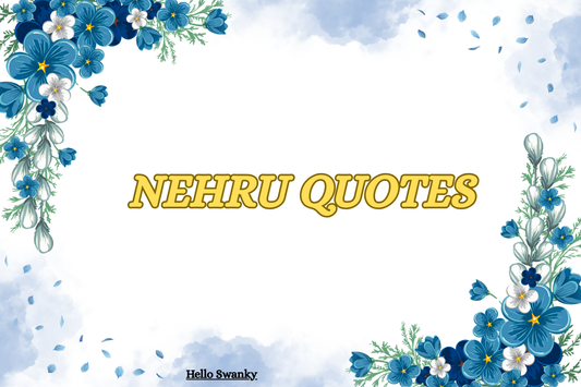 Nehru Quotes