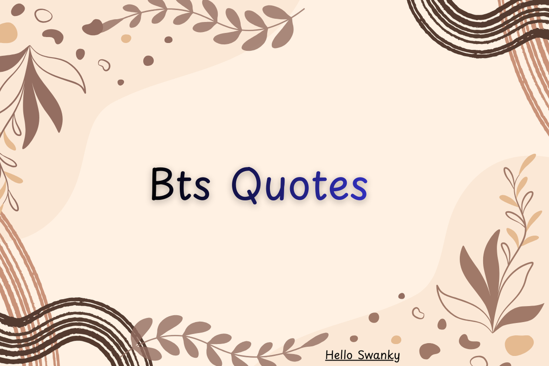 Bts Quotes