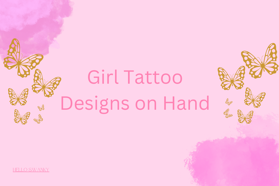 Girl Tattoo Designs on Hand