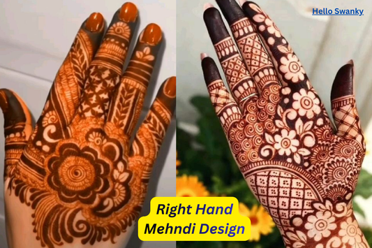Right Hand Mehndi Design