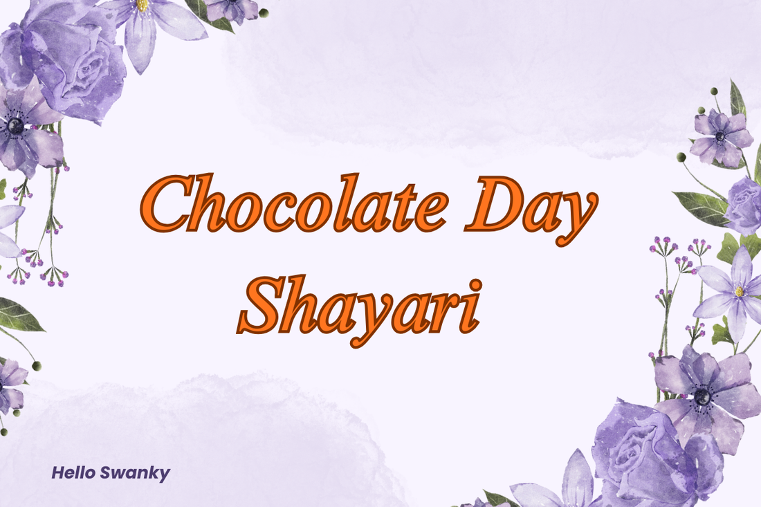 Chocolate Day Shayari