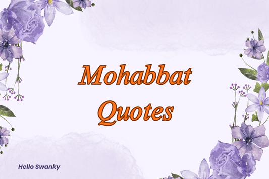 Mohabbat Quotes