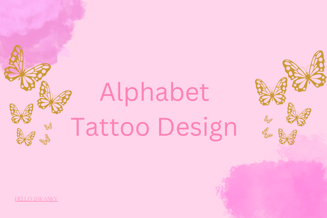 Alphabet Tattoo Design