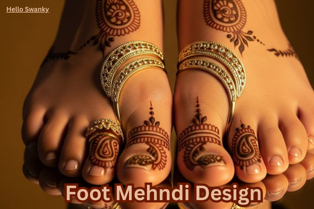 Foot Mehndi Design