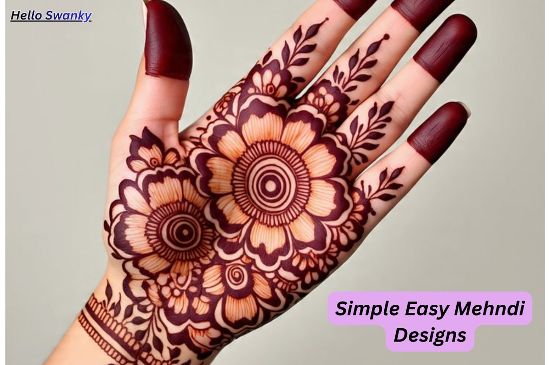 Simple Easy Mehndi Designs