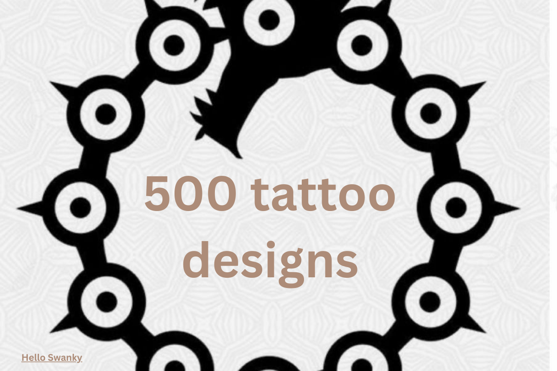 500 tattoo designs