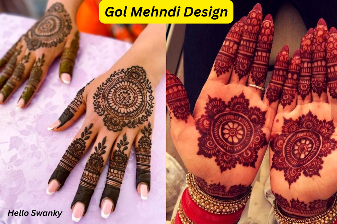 Gol Mehndi Design
