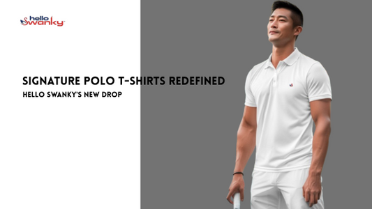 Hello Swanky's New Drop: Signature Polo T-Shirts Redefined