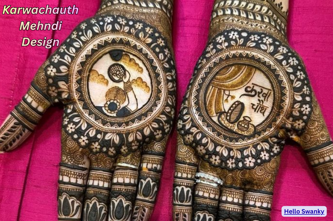 Karwachauth Mehndi Design