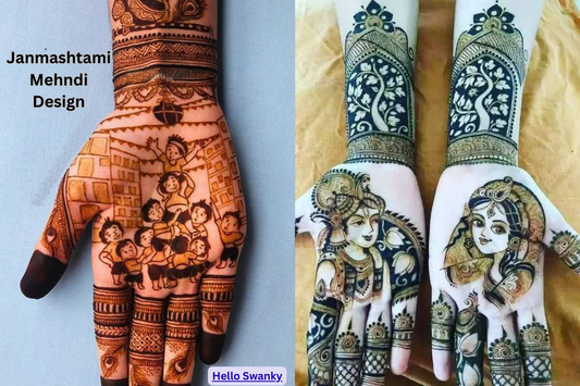 Janmashtami Mehndi Design