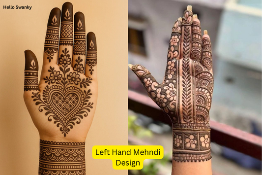 Left Hand Mehndi Design