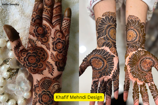 Khafif Mehndi Design