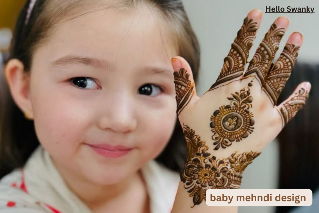 baby mehndi design