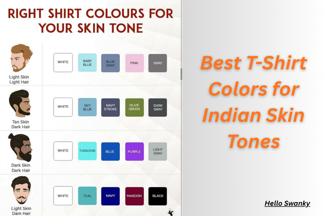 Best T-Shirt Colors for Indian Skin Tones