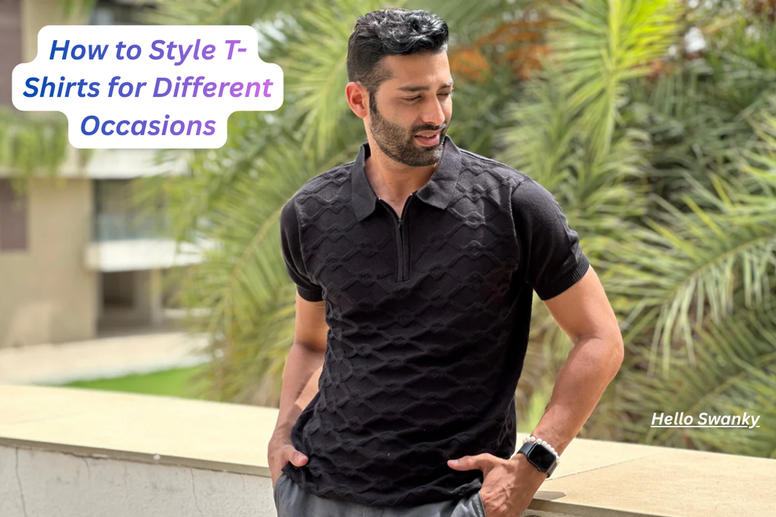 How to Style T-Shirts for Different Occasions