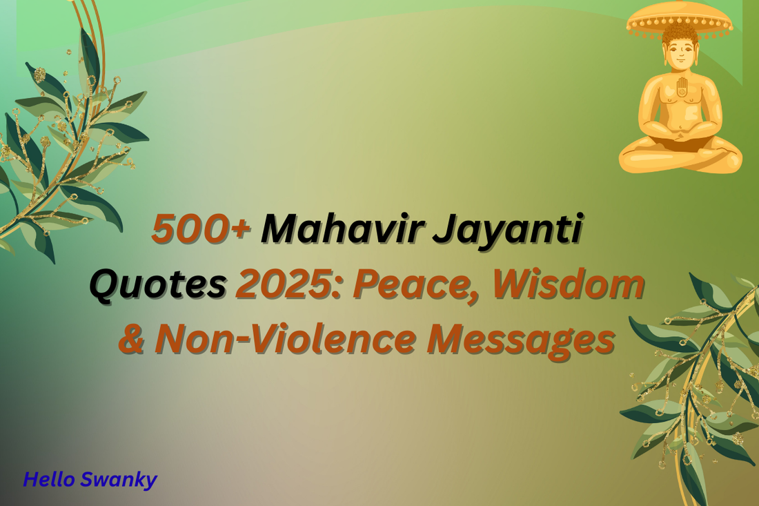 500+ Mahavir Jayanti Quotes 2025: Peace, Wisdom & Non-Violence Messages